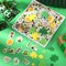 660PCS St. Patrick’s Day Foam Stickers – Assorted Shamrock Adhesive Decals for Party Decor